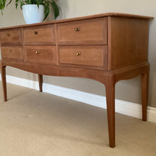 Load image into Gallery viewer, Stag 6 drawer console / sideboard / dressing table
